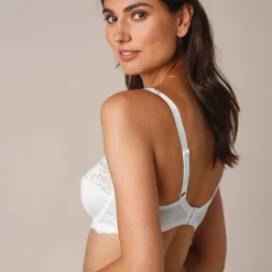 Beha<Confidence Lingerie Beha met kant zonder beugels Avila - set van 2 wit + zwart