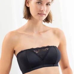 Feestelijke Lingerie|Beha<Blancheporte Beha met verwijderbare bandjes - zonder beugels zwart