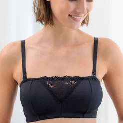 Feestelijke Lingerie|Beha<Blancheporte Beha met verwijderbare bandjes - zonder beugels zwart