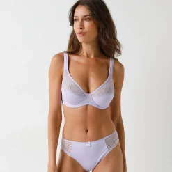 Beha<Confidence Lingerie Beha Tropea, bedrukt met beugels - set van 2 parma + marine