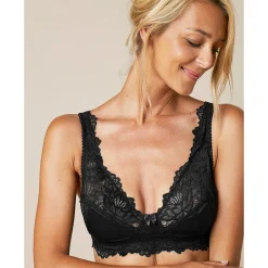Feestelijke Lingerie|Beha<Confidence Lingerie Beha zonder beugels Cerignola - set van 2 wit + zwart
