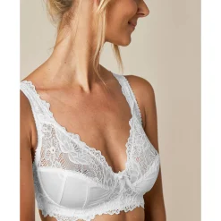 Feestelijke Lingerie|Beha<Confidence Lingerie Beha zonder beugels Cerignola - set van 2 wit + zwart