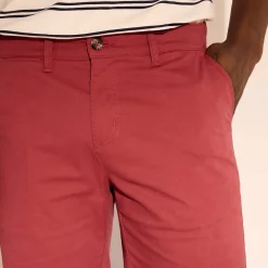 Short En Bermuda<Blancheporte Bermuda chino ceinture arrondie sous le ventre grijzig koraal