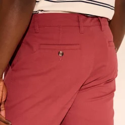 Short En Bermuda<Blancheporte Bermuda chino ceinture arrondie sous le ventre grijzig koraal