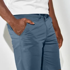 Short En Bermuda<Blancheporte Bermuda chino ceinture arrondie sous le ventre grijsblauw
