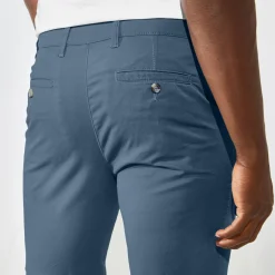Short En Bermuda<Blancheporte Bermuda chino ceinture arrondie sous le ventre grijsblauw