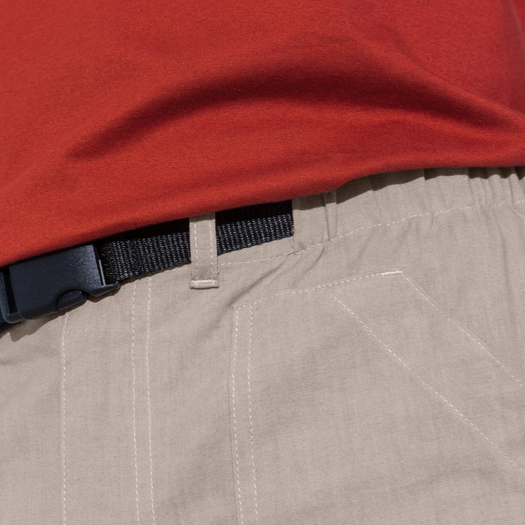 Short En Bermuda<Blancheporte Bermuda met 3/4-elastische tailleband + bijpassende ceintuur zandkleur