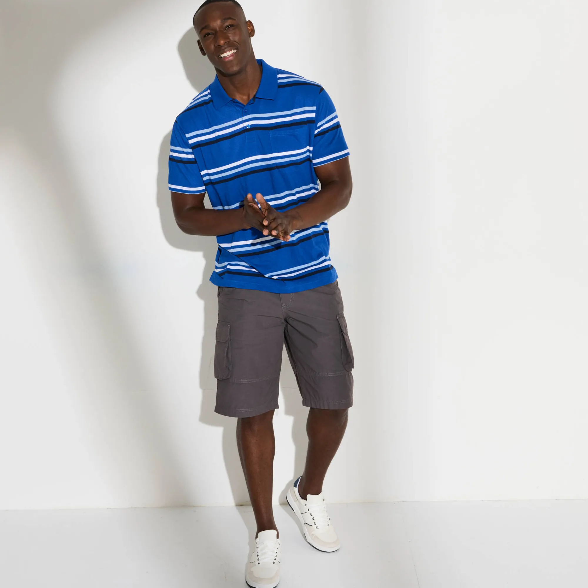 Short En Bermuda<Blancheporte Bermuda met talrijke zakken antraciet
