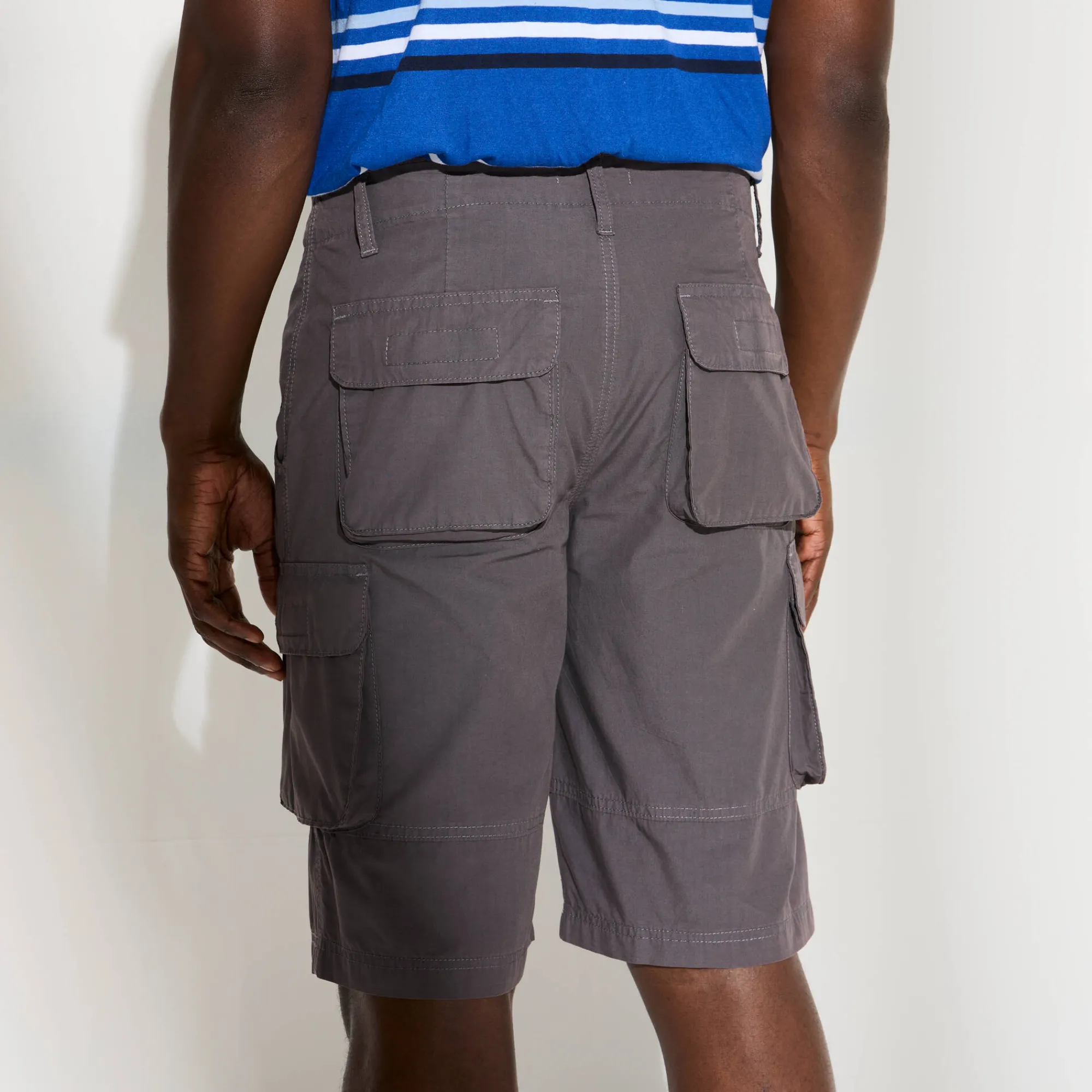 Short En Bermuda<Blancheporte Bermuda met talrijke zakken antraciet