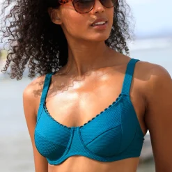 Badmode|Badmode<Blancheporte Bikinibeha in balconnetmodel Vilorio - met beugels smaragd