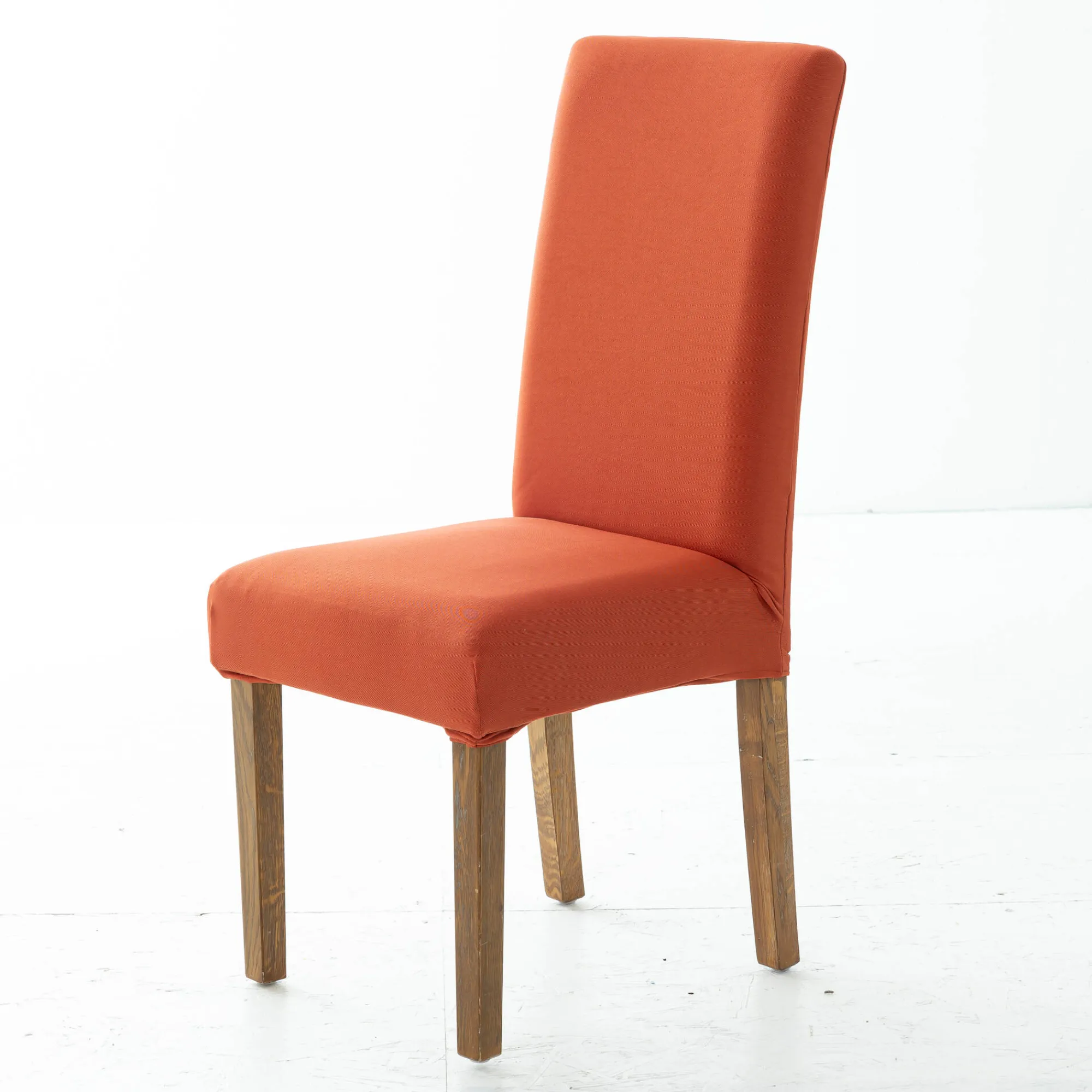 Stoelhoes<Blancheporte Bi-rekbare effen stoelhoes terracotta