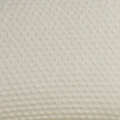 Zitbankhoes<Blancheporte Bi-rekbare, gewafelde hoes voor chaise longue beige