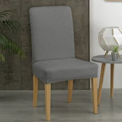 Stoelhoes<Blancheporte Bi-rekbare, gewafelde stoelhoes grijs