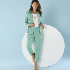 Jas En Mantel<Blancheporte Blazerjasje, speciaal voor kleine lengtes jadegroen