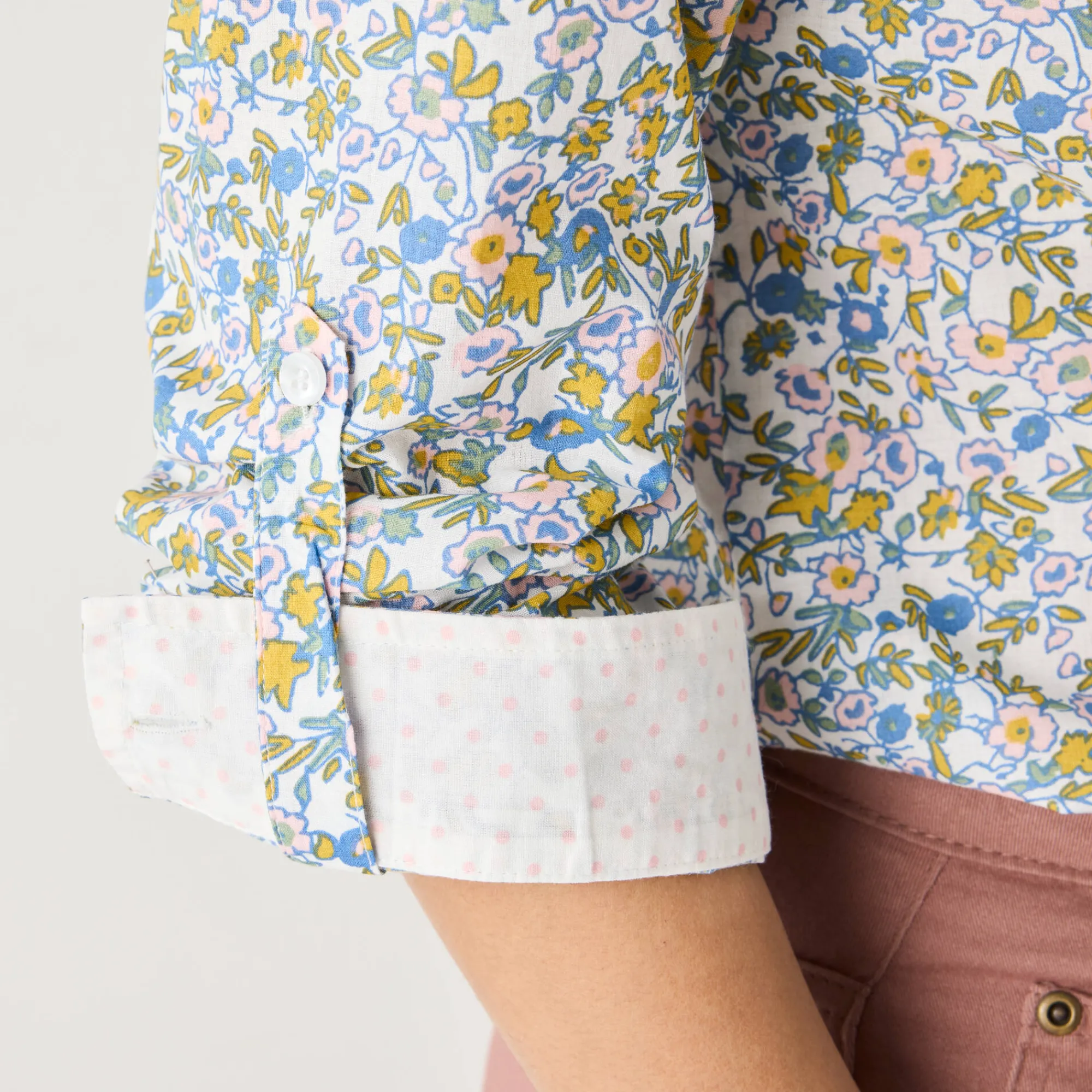 Bloes En Tuniek<Blancheporte Bloes met bloemenprint wit / veelkleurig
