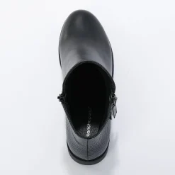 Feestelijke Schoenen|Bottines En Boots<Blancheporte Boots in 2 materialen, rits en sierspijkers zwart