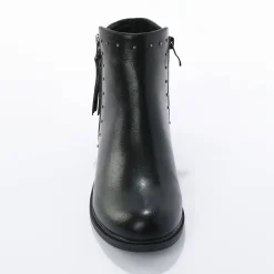 Feestelijke Schoenen|Bottines En Boots<Blancheporte Boots in 2 materialen, rits en sierspijkers zwart