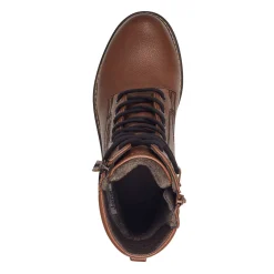 Bottines En Boots|Schoenen<Jana Boots in bikerstijl bruin