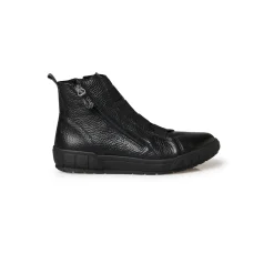 Bottines En Boots|Schoenen<PédiConfort Boots in korrelleer met rekbare veters zwart