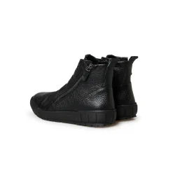 Bottines En Boots|Schoenen<PédiConfort Boots in korrelleer met rekbare veters zwart