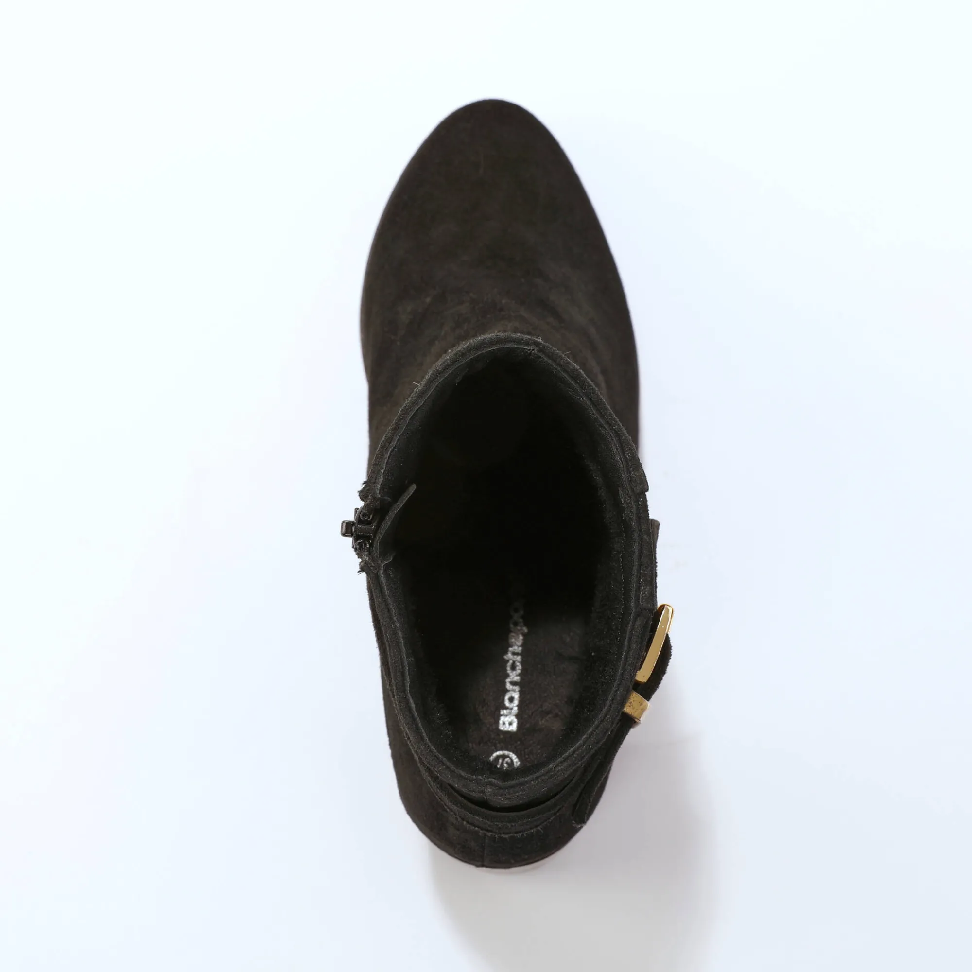 Feestelijke Schoenen|Bottines En Boots<Blancheporte Boots in splitleer met hak zwart