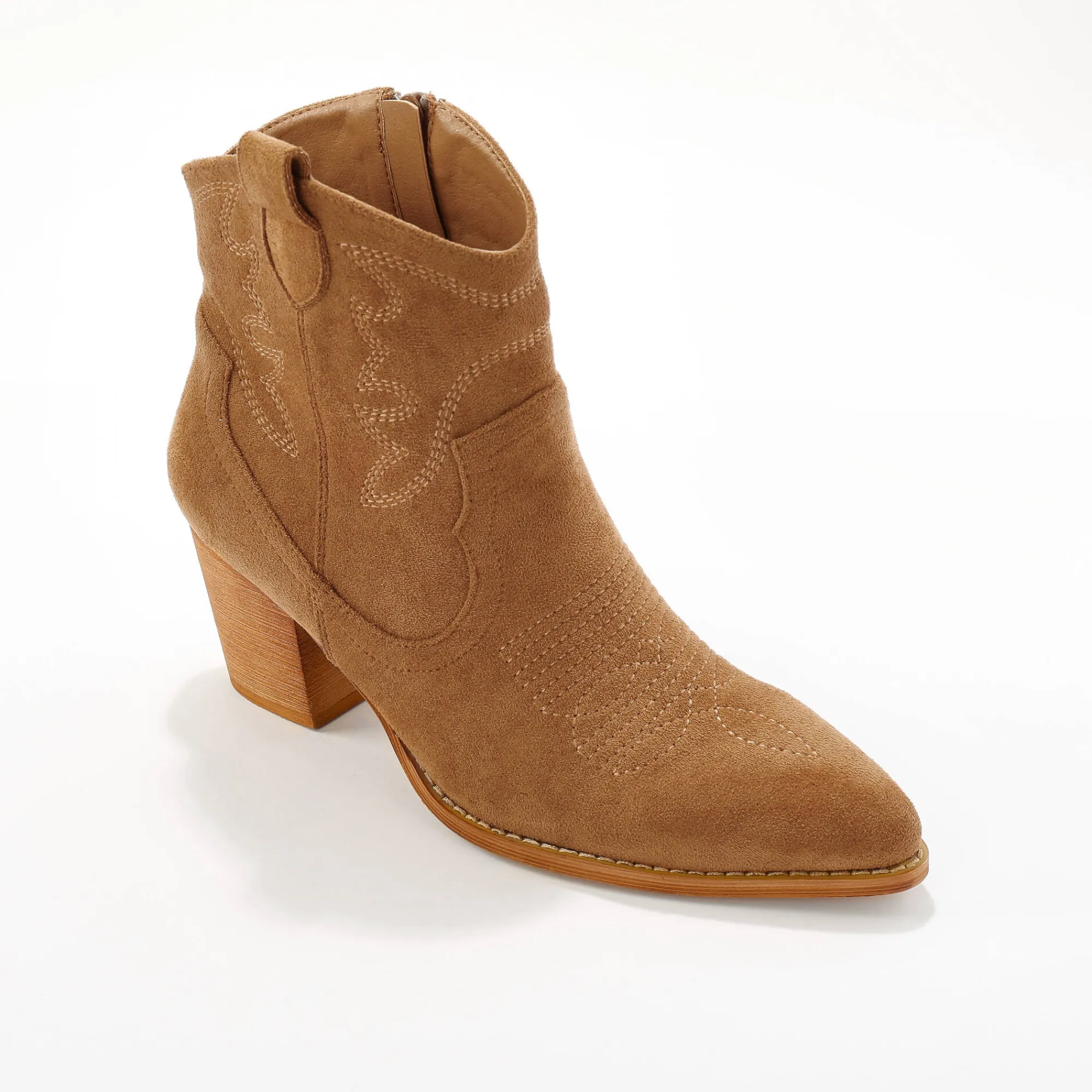 Bottines En Boots|Schoenen<Blancheporte Boots in westernstijl beige