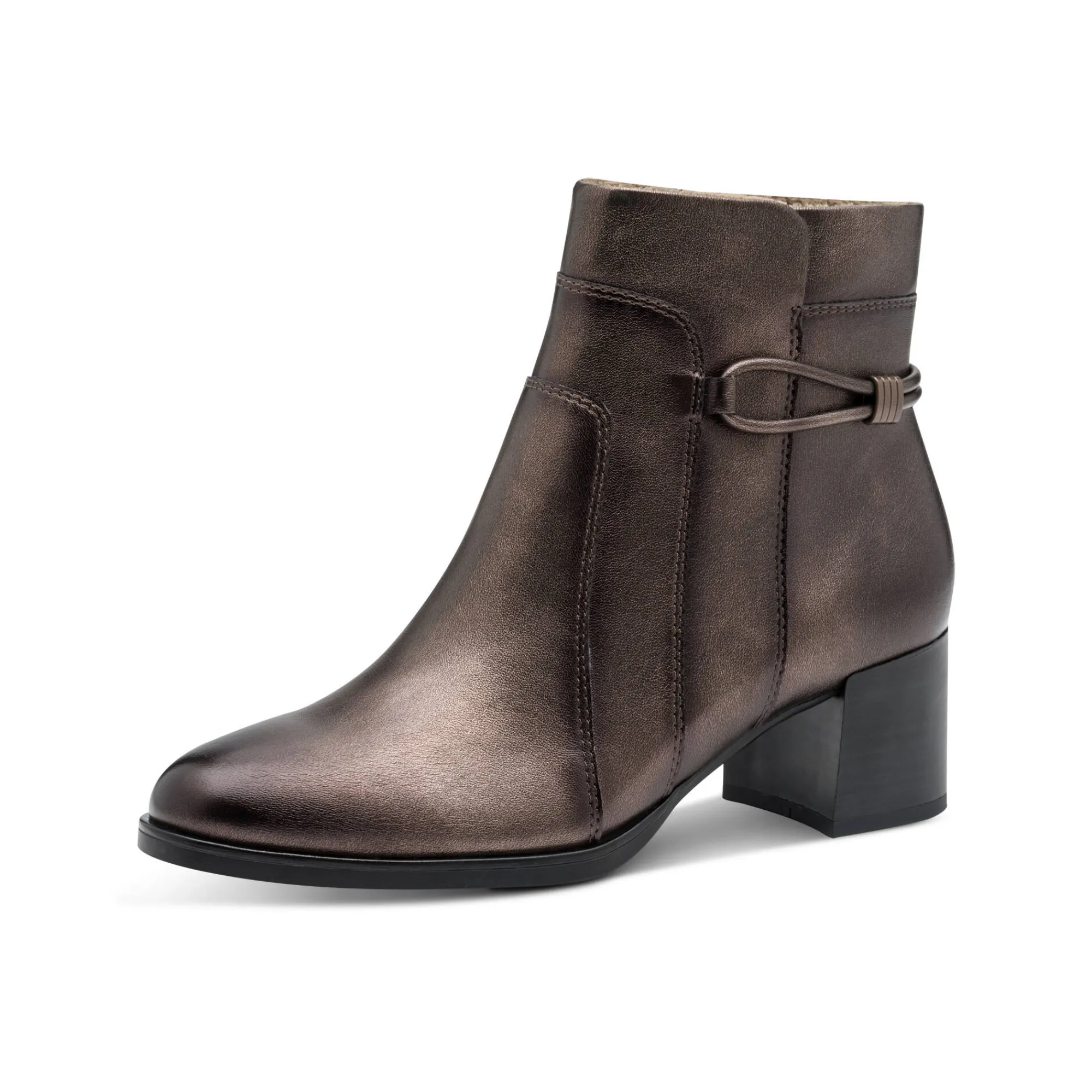 Feestelijke Schoenen|Bottines En Boots<Jana Boots met comfortbreedte bronskleur