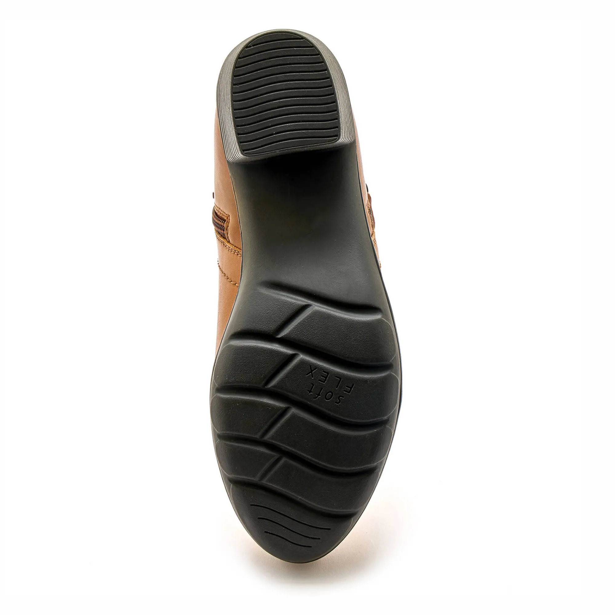 Bottines En Boots|Schoenen<PédiConfort Boots met dubbele rits - comfortabele zool en breedte PÉDICONFORT bruin