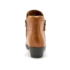 Bottines En Boots|Schoenen<PédiConfort Boots met dubbele rits - comfortabele zool en breedte PÉDICONFORT bruin
