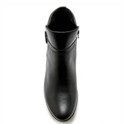 Bottines En Boots|Schoenen<PédiConfort Boots met dubbele rits - comfortabele zool en breedte PÉDICONFORT zwart
