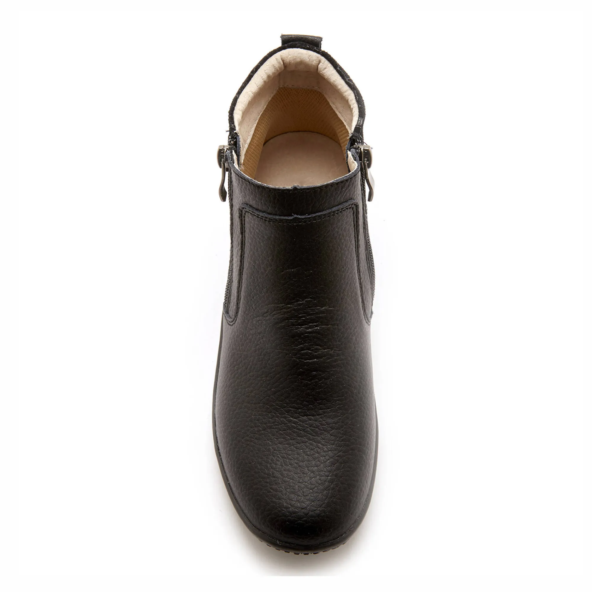 Bottines En Boots|Schoenen<PédiConfort Boots met dubbele rits - verwijderbare comfortzool PÉDICONFORT zwart