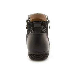 Bottines En Boots|Schoenen<PédiConfort Boots met dubbele rits - verwijderbare comfortzool PÉDICONFORT zwart