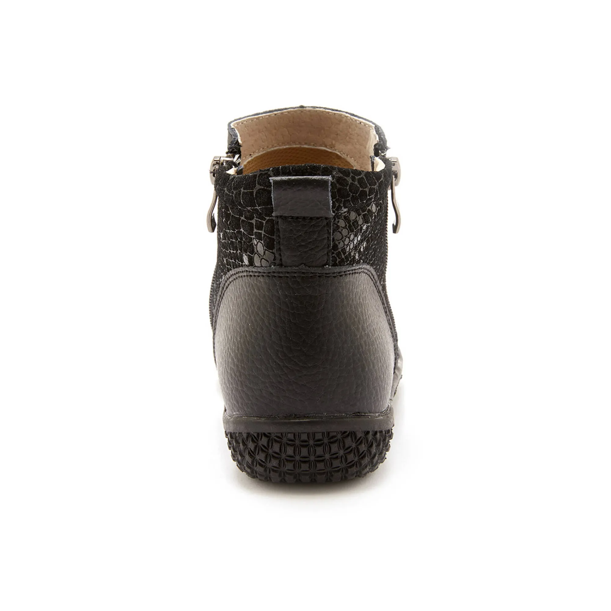 Bottines En Boots|Schoenen<PédiConfort Boots met dubbele rits - verwijderbare comfortzool PÉDICONFORT zwart