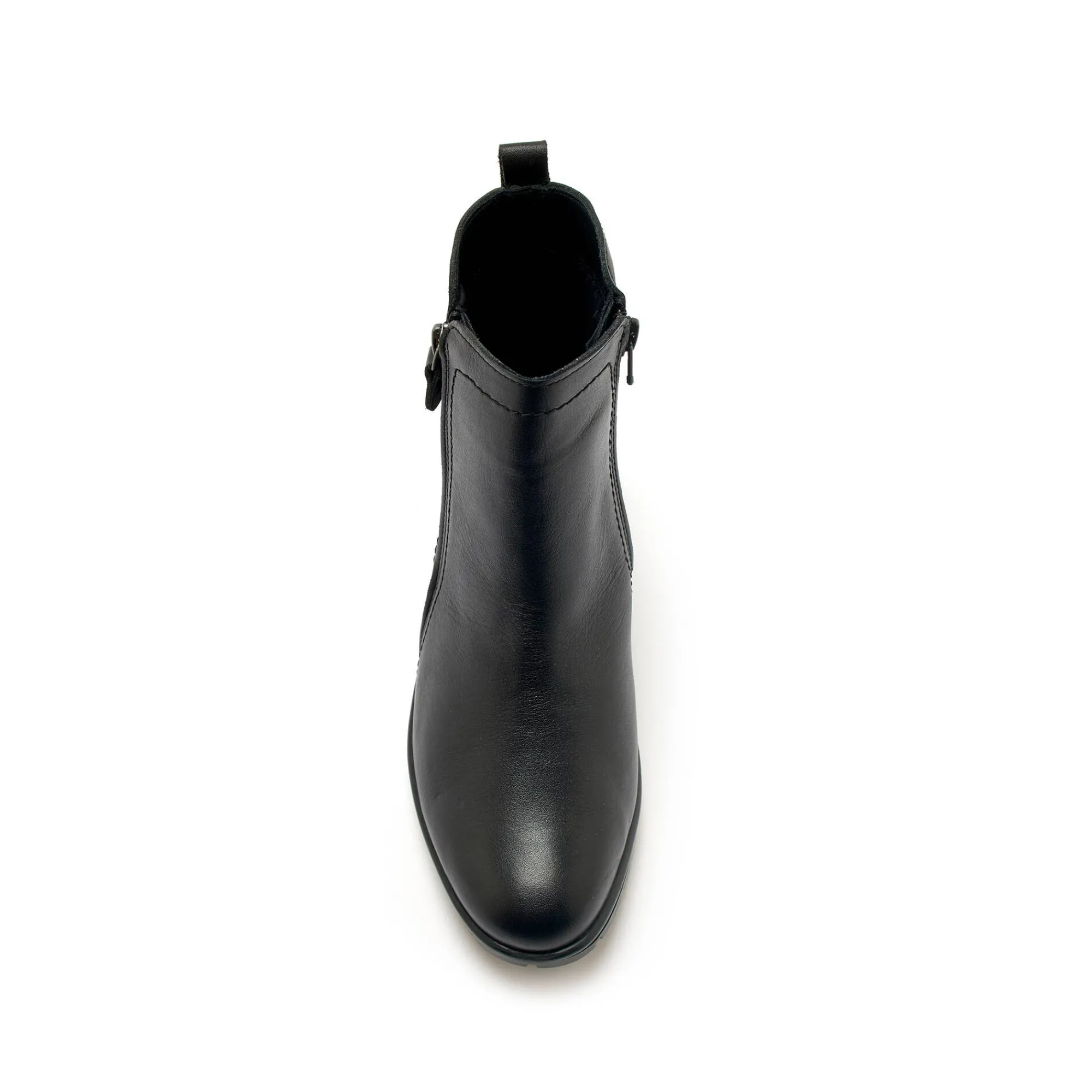 Bottines En Boots|Schoenen<PédiConfort Boots met dubbele rits en comfortbreedte zwart
