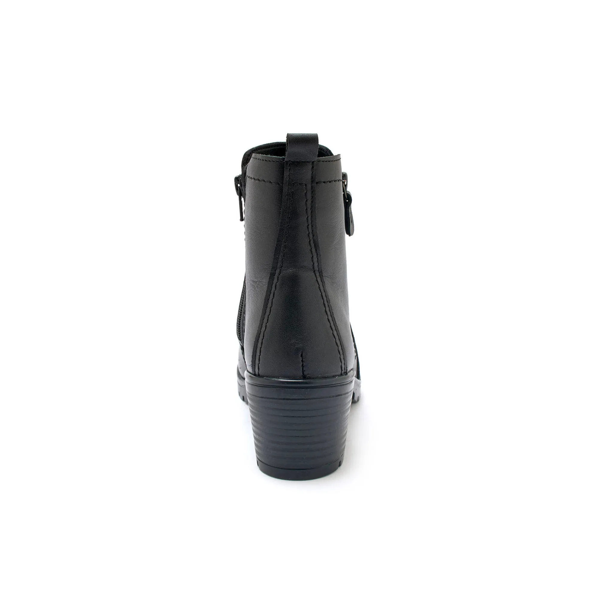 Bottines En Boots|Schoenen<PédiConfort Boots met dubbele rits en comfortbreedte zwart