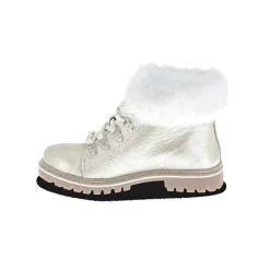 Bottines En Boots|Schoenen<Les Tropeziennes par M. Belarbi Boots met gevoerde rand LACEN goudkleurig