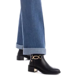 Feestelijke Schoenen|Bottines En Boots<Xti Boots met goudkleurige fantasiegesp zwart
