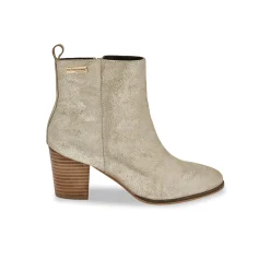 Feestelijke Schoenen|Bottines En Boots<Les Tropeziennes par M. Belarbi Boots met hak MELYNE goudkleurig