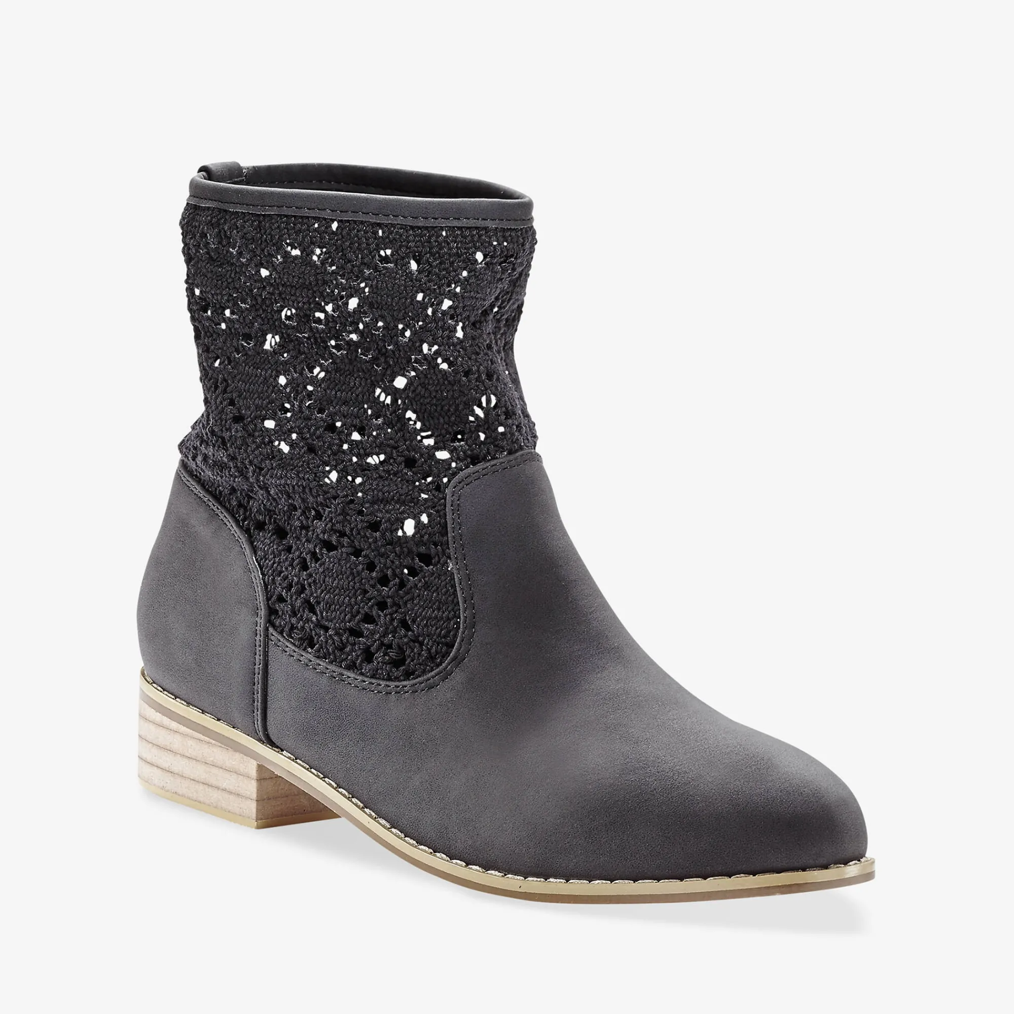 Bottines En Boots|Schoenen<Blancheporte Boots met macramé zwart