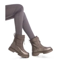 Bottines En Boots|Schoenen<Xti Boots met rits bronskleur