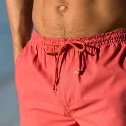 Broek<Blancheporte Broek met elastische tailleband tomette