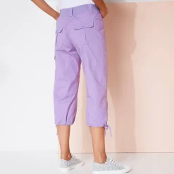 Broek<Blancheporte 7/8-broek met tailleband in tricot parma