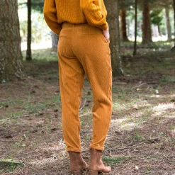 Broek<Blancheporte 7/8-broek, velours honing