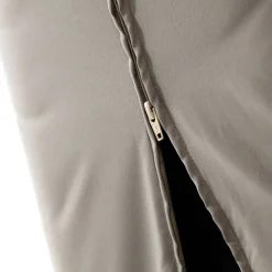 Zitbankhoes<Blancheporte BZ-hoes in microvezel taupe