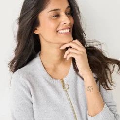 Trui En Vest<Blancheporte Cardigan met rits chiné grijs