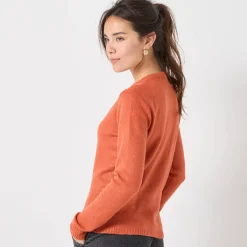 Trui En Vest<Blancheporte Cardigan met rits paprika