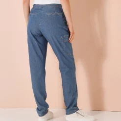 Jeans<Blancheporte Cargojeans, licht denim stone