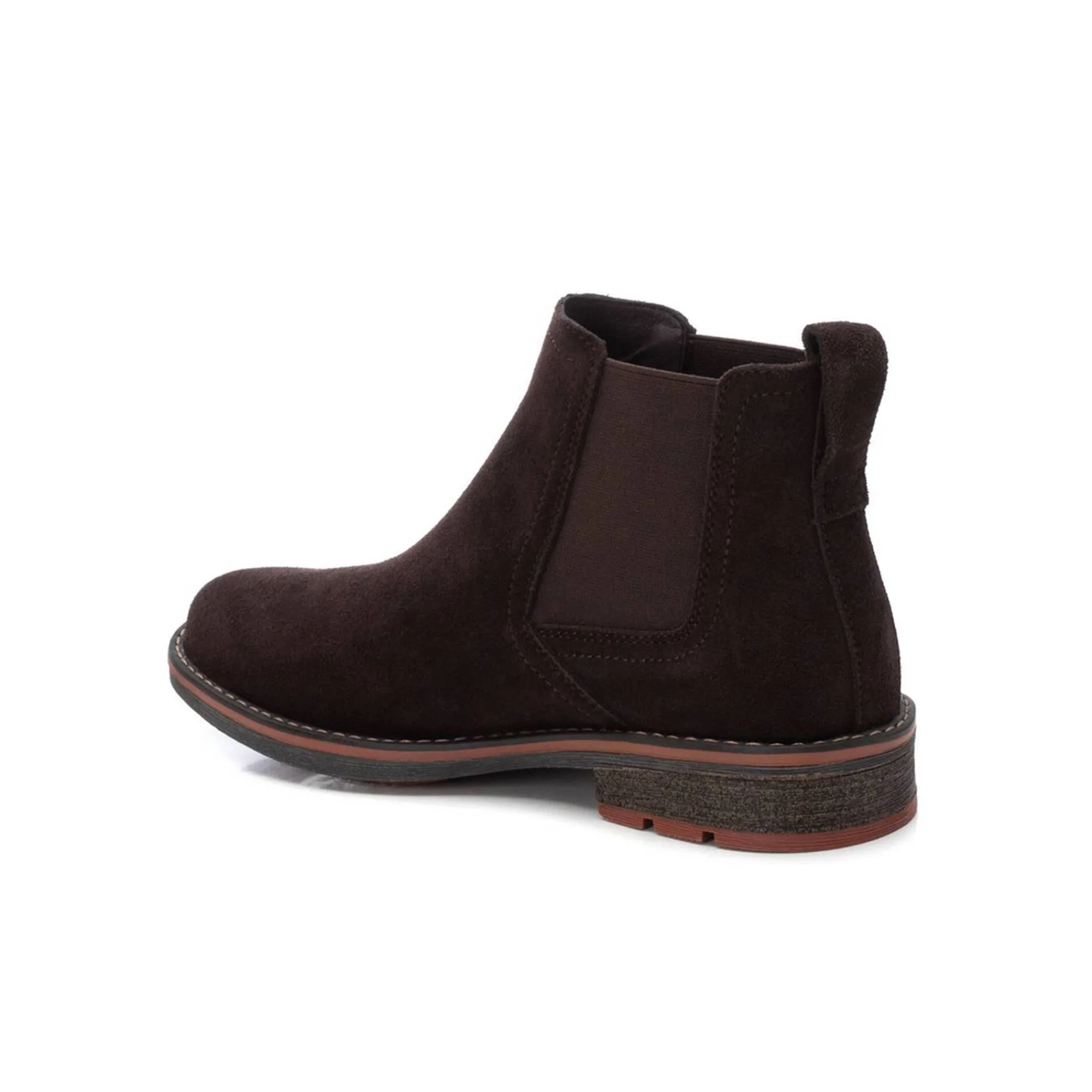 Schoenen|Schoenen Heren<Xti Chelsea boots met leren bovenwerk bruin