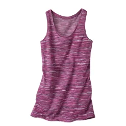 T-Shirt En Topje<Blancheporte Chiné topje in biokatoen chiné druivenrood