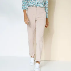 Broek<Blancheporte Chino stretchbroek beige